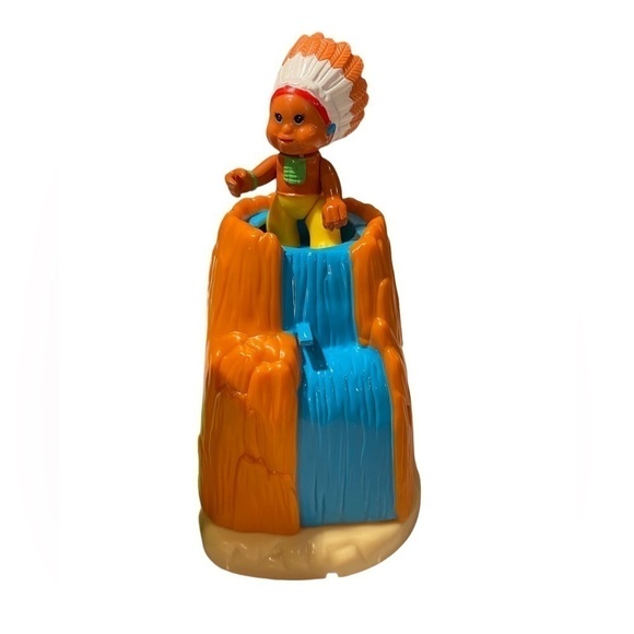 1995 Talentoy Itzy Bitzy Posable Pals Tiny Frontier Village Friends Cake Toppers - Picture 11 of 15